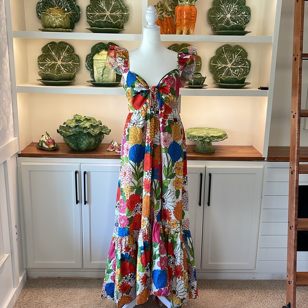 NWT Cara Cara Floral Maxi Size Large